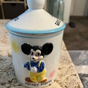 Mickey Mouse Ceramic Jar